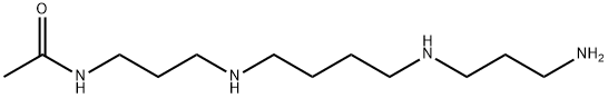N-[3-[4-(3-aminopropylamino)butylamino]propyl]acetamide 结构式