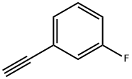 1-乙炔基-3-氟苯 结构式