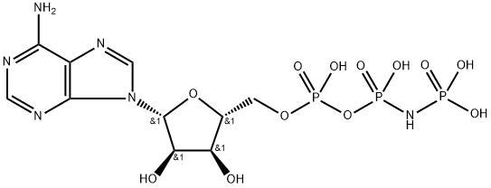 腺苷5′-(Β,Γ-酰亚胺)三磷酸盐 锂盐 水合物 结构式