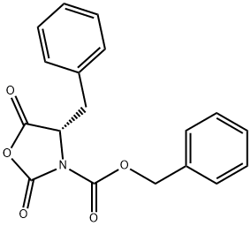 Z-L-苯丙氨酸-N-酸酐 结构式