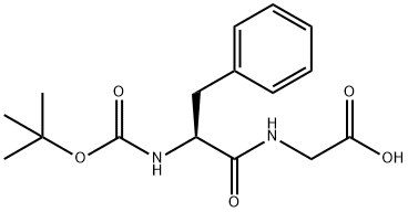 BOC-PHE-GLY-OH 结构式