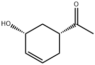 Ethanone, 1-[(1R,5R)-5-hydroxy-3-cyclohexen-1-yl]- (9CI) 结构式
