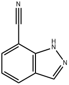 7-氰基-1H-吲唑 结构式