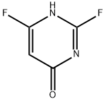 2,6-二氟嘧啶-4(3H)-酮 结构式