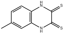 6-甲基-2,3-喹喔啉二硫杂环戊二烯 结构式