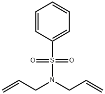 N,N-二烯丙基苯磺酰胺 结构式