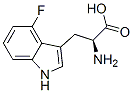 4-fluorotryptophan 结构式