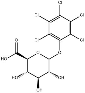 pentachlorophenol glucuronide 结构式