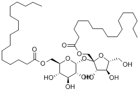 sucrose dipalmitate  结构式