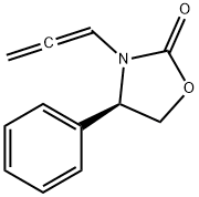 (4R)-4-phenyl-3-(1,2-propadienyl)-2-Oxazolidinone 结构式