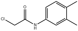 2-氯-N-(3,4-二甲基苯基)乙酰胺 结构式