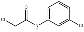 N1-(3-氯苯基)-2-氯乙胺 结构式