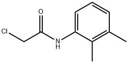 2-氯-N-(2,3-二甲基苯基)乙酰胺 结构式