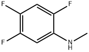 Benzenamine, 2,4,5-trifluoro-N-methyl- (9CI) 结构式