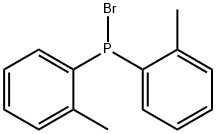 Di-(o-tolyl)phosphinbromid 结构式