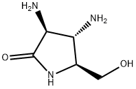 2-Pyrrolidinone, 3,4-diamino-5-(hydroxymethyl)-, (3S,4S,5S)- (9CI) 结构式