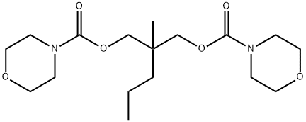 Di(4-morpholinecarboxylic acid)2-methyl-2-propyltrimethylene ester 结构式
