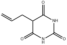 5-allylbarbituric acid 结构式