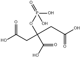 磷酰柠檬酸 结构式