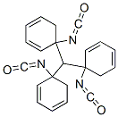 5-[bis(1-isocyanato-1-cyclohexa-2,4-dienyl)methyl]-5-isocyanato-cyclohexa-1,3-diene 结构式