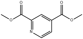 吡啶-2,4-二羧酸二甲酯 结构式