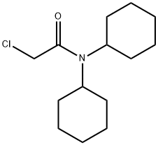 2-氯-N,N-二环己基乙酰胺 结构式