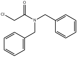 N、 N-二苄基-2-氯乙酰胺 结构式