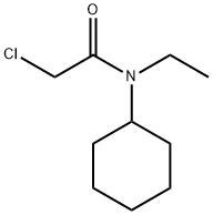2-氯-N-环己基-N-乙基乙酰胺 结构式