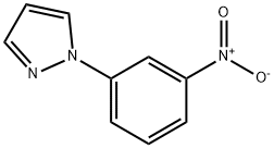 1 - (3-硝基苯基)-1H -吡唑 结构式