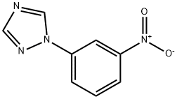 1-(3-硝基苯基)-1H-1,2,4-三唑 结构式