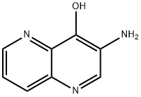3-氨基-1,5-萘啶-4-醇 结构式