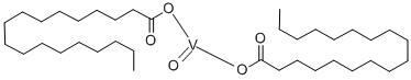 硬脂酸氧化钒(IV) 结构式