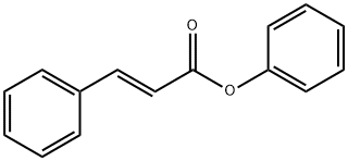 (E)-肉桂酸苯酯 结构式