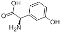 (R)-3-羟基苯甘氨酸 结构式