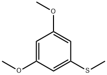 1,3-DIMETHOXY-5-METHYLTHIOBENZENE 结构式