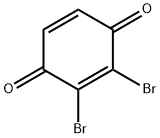 2,3-Dibromo-1,4-benzoquinone 结构式