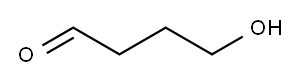 4-羟基丁醛 结构式