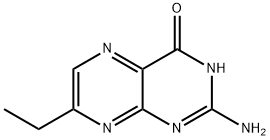 4(1H)-Pteridinone,2-amino-7-ethyl-(9CI) 结构式