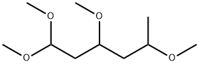 1,1,3,5-Tetramethoxyhexane 结构式