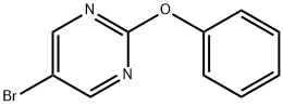 5-溴-2-苯氧基嘧啶 结构式