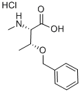 N-甲基-O-苄基-L-苏氨酸盐酸盐 结构式