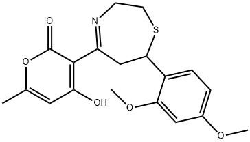 化合物KF 38789 结构式