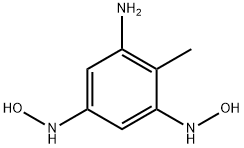 1,3,5-Benzenetriamine,  N1,N5-dihydroxy-2-methyl- 结构式