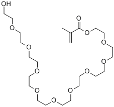 聚(乙二醇)甲基丙烯酸酯 结构式