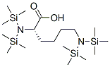 N2,N2,N6,N6-Tetrakis(trimethylsilyl)-L-lysine 结构式