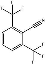 2,6-双(三氟甲基)苯腈 结构式