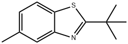 Benzothiazole, 2-(1,1-dimethylethyl)-5-methyl- (9CI) 结构式