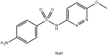 长效磺胺钠 结构式