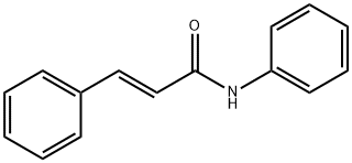 N,3-DIPHENYLACRYLAMIDE 结构式