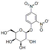 2',4'-dinitrophenyl-beta-galactopyranoside 结构式